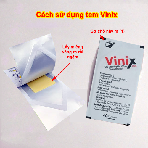 Cách Sử Dụng Tem Vinix