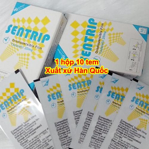 Sentrip Hàn Quốc 1 Hộp 10 Tem
