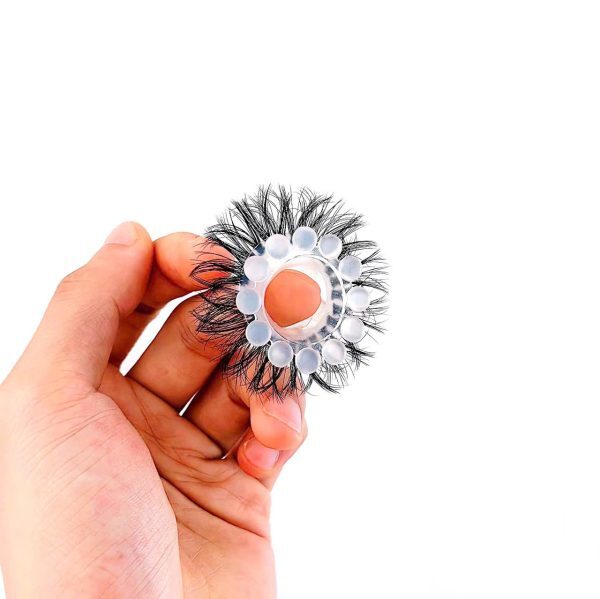 Vòng Silicon Lông đuôi Ngựa Khúc Giữa Có Bi Hỗ Trợ Chống Xuất Tinh Sớm (1)