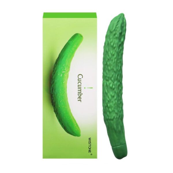 Dương Vật Giả Hình Dưa Leo Wistone Cucumber Cực Dài Rung Nhiều Chế độ