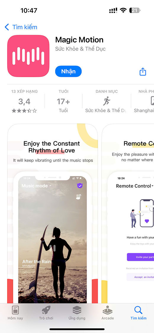 Cach Tai App Trung Rung